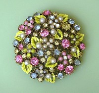 （画像用） ART刻印　花畑ブローチ