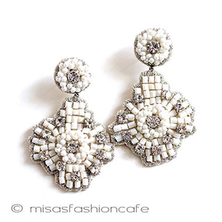 （画像用） ＳＰＡＲＫＬ　ピアス ブライダル・レース