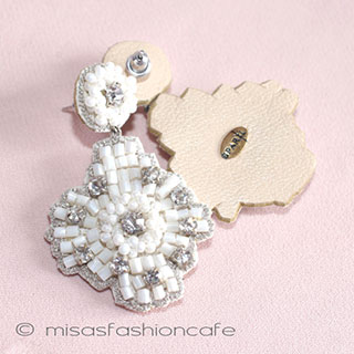 （画像用） ＳＰＡＲＫＬ　ピアス ブライダル・レース