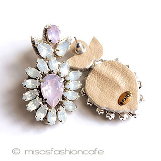 （画像用） ＳＰＡＲＫＬ　ピアス ピンク・オパール