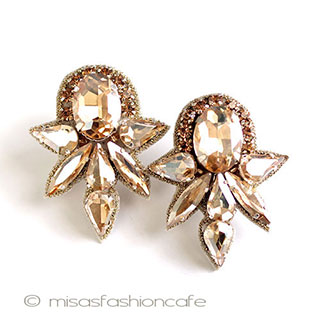 （画像用） ＳＰＡＲＫＬ　トパーズスター イヤリングまたはピアス