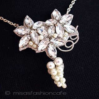 （画像用） ＳＰＡＲＫＬ　ネックレス シェルパールの葡萄