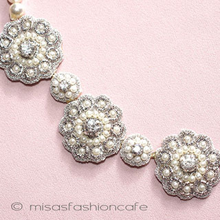 （画像用） ＳＰＡＲＫＬ　ネックレス エレガント・フローラル