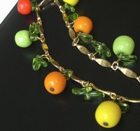 （画像用） フルーツグラス　ネックレス