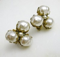 （画像用） Miriam Haskell ミリアムハスケル イヤリング