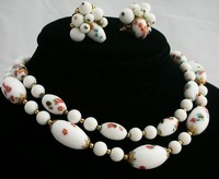 （画像用） クラウンTrifariセット ネックレス＆イヤリング