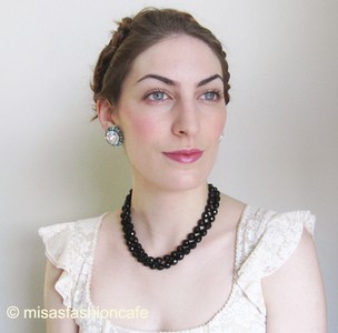 （画像用） フレンチジェット　ネックレス