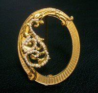 （画像用） MiriamHaskell　刻印 ハスケル　ブローチ