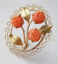 （画像用） Krementz　ブローチ