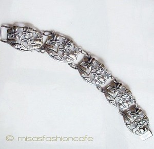 （画像用） Sterling Silver 銀製 スミレ・パンジーの花