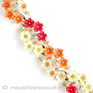 （画像用） ＣＯＲＯ　ブレスレット　 　フラワーガーデン