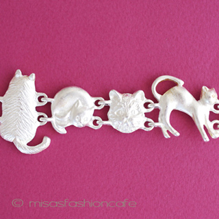 （画像用） 猫ねこ　ブレスレット