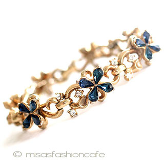 （画像用） Ｔｒｉｆａｒｉ　 トリファリ お花　ブレスレット