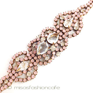 （画像用） カットガラス　ブレスレット