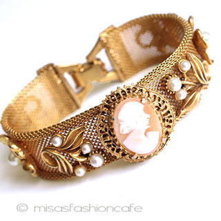 （画像用） Florenza　フロレンツァ カメオ　ブレスレット