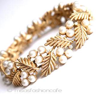 （画像用） Ｔｒｉｆａｒｉ　トリファリ パール　松ブレスレット