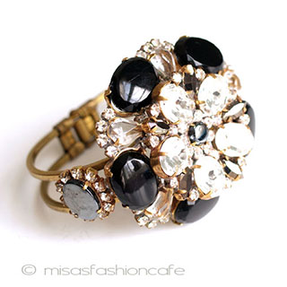 （画像用） ガラスの花　バングル