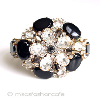 （画像用） ガラスの花　バングル