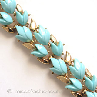 （画像用） クラウン　トリファリ TRIFARI　花ブレスレット