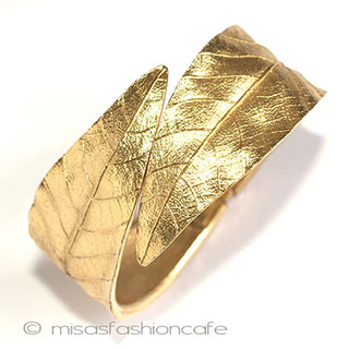 （画像用） クラウン　 トリファリ Ｔｒｉｆａｒｉ　金葉バングル