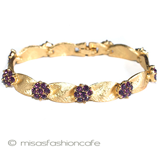 （画像用） Ｔｒｉｆａｒｉ　 トリファリ RSの花　ブレスレット