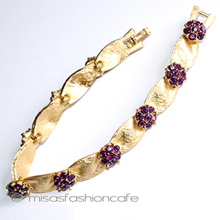 （画像用） Ｔｒｉｆａｒｉ　 トリファリ RSの花　ブレスレット