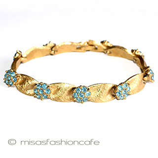 （画像用） Ｔｒｉｆａｒｉ　 トリファリ RSの花　ブレスレット