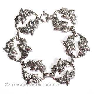 （画像用） SterlingSilver　銀製 どんぐり　ブレスレット