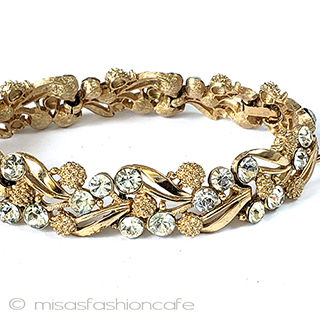 （画像用） Trifari　 トリファリ たんぽぽ　ブレスレット