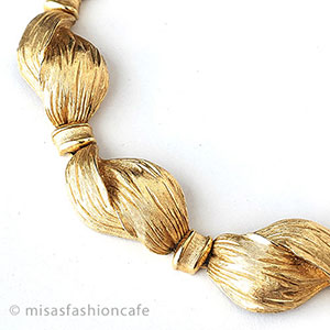 （画像用） Trifari　 トリファリ リボン　ブレスレット