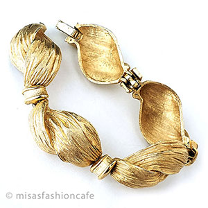 （画像用） Trifari　 トリファリ リボン　ブレスレット