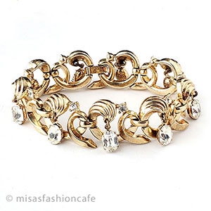 （画像用） Trifari　 トリファリ クリスタル　ブレス