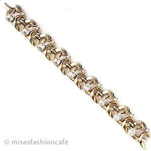 （画像用） Trifari　 トリファリ クリスタル　ブレス