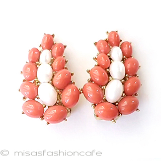 （画像用） Trifari　 トリファリ パール＆コーラル