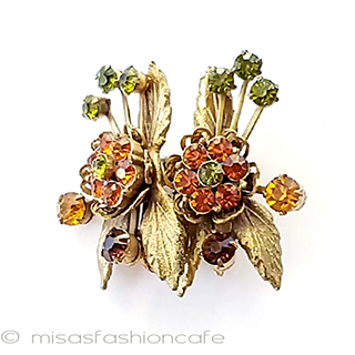 （画像用） Coro　イヤリング ビジュー・フラワー