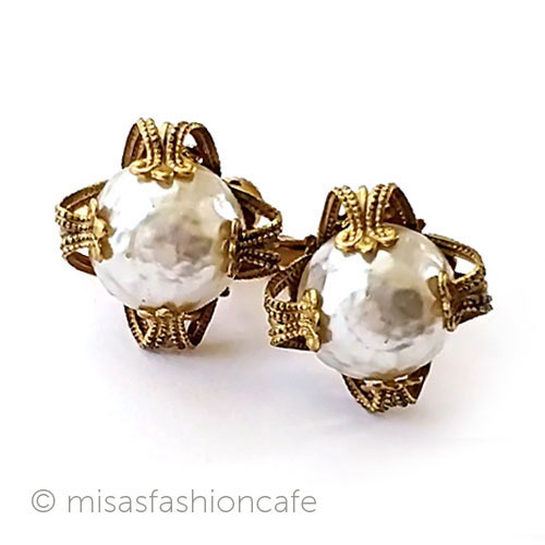 （画像用） ミリアムハスケル　 バロックパールイヤリング