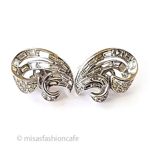 （画像用） Trifari　 トリファリ アートデコジュエリー