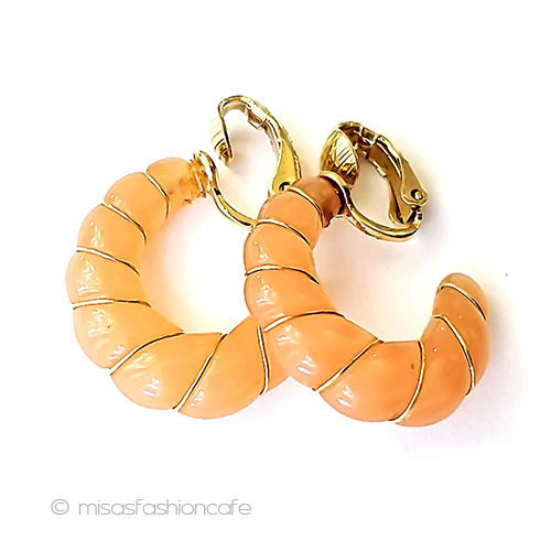 （画像用） Trifari　 トリファリ フープ　イヤリング