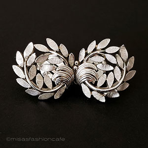 （画像用） Trifari　 トリファリ リース・イヤリング