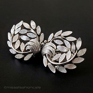 （画像用） Trifari　 トリファリ リース・イヤリング