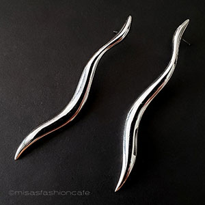 （画像用） Trifari　 トリファリ ロング・ピアス