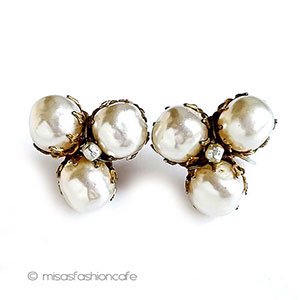 （画像用） ミリアムハスケル刻印 バロックパールの花