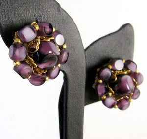 （画像用） Miriam Haskell ミリアムハスケル イヤリング