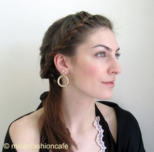 （画像用） Trifari　 トリファリ フープ　イヤリング