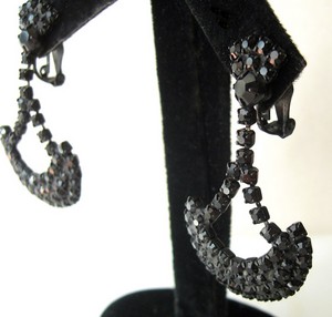 （画像用） フレンチジェット イヤリング