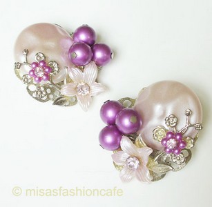 （画像用） フローラル　イヤリング