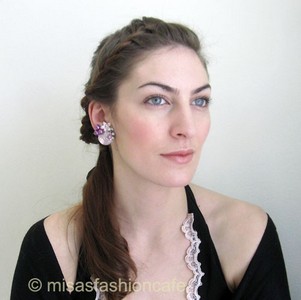 （画像用） フローラル　イヤリング