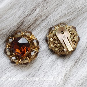 （画像用） Miriam Haskell ミリアムハスケル イヤリング