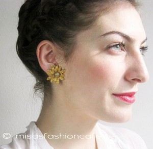 （画像用） Miriam Haskell ミリアムハスケル イヤリング