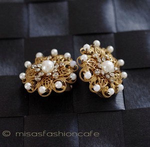 （画像用） Miriam Haskell ミリアムハスケル イヤリング